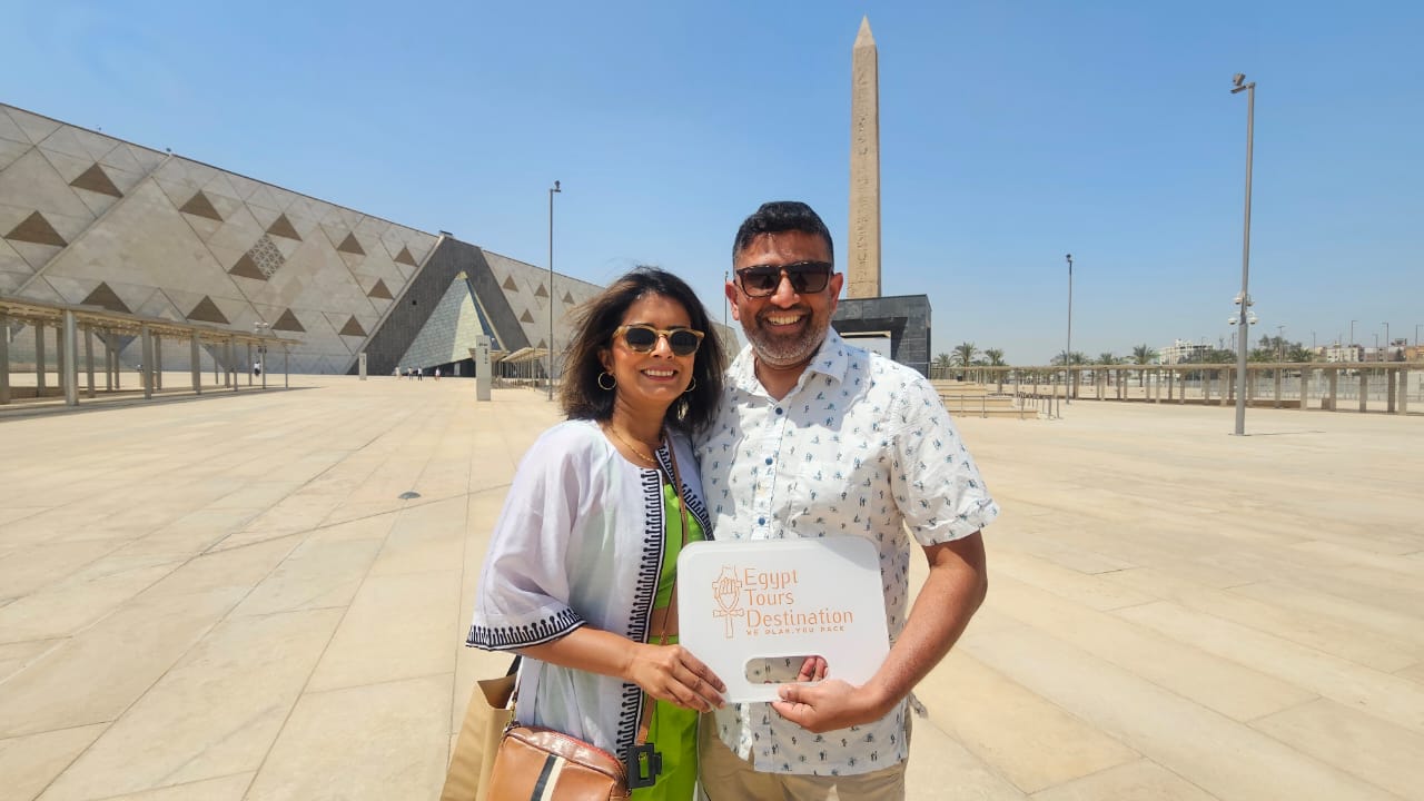 All-in-One Giza Pyramids from inside, Sphinx, Grand Egyptian Museum, Camel ride & Lunch